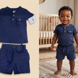 Cute Koala 2-Piece Set Newborn Dress