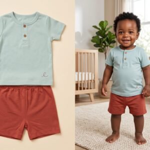 Cute Koala 2-Piece Set Newborn Dress