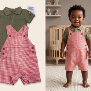 Cute Koala 2-Piece Set Newborn Dress