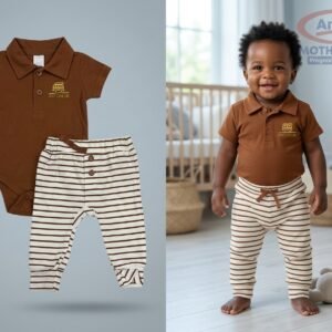 Cute Koala 3-Piece Set Newborn Dress